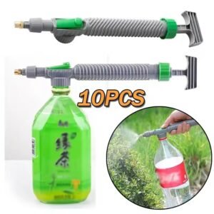 High Pressure Air Pump Manual Sprayer Adjustable Drink Bottle Spray Head Nozzle Garden Watering Tool Sprayer Agriculture Tools