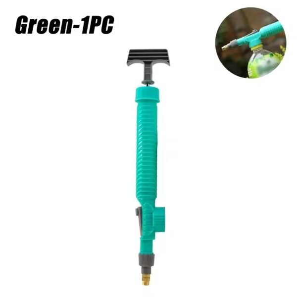 High Pressure Air Pump Manual Sprayer Adjustable Drink Bottle Spray Head Nozzle Garden Watering Tool Sprayer Agriculture Tools