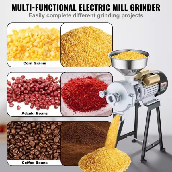 3000w Electric Grain Mill Grinder