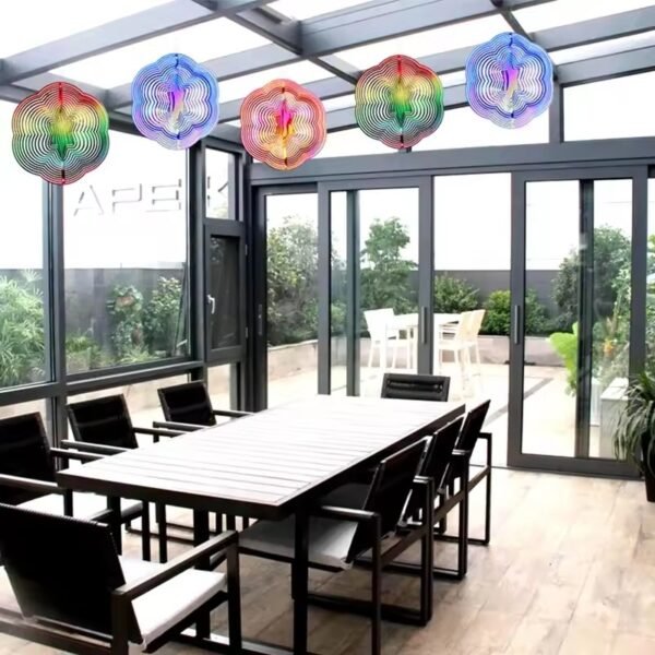 3D Bird Repellent Wind Spinners - Image 5