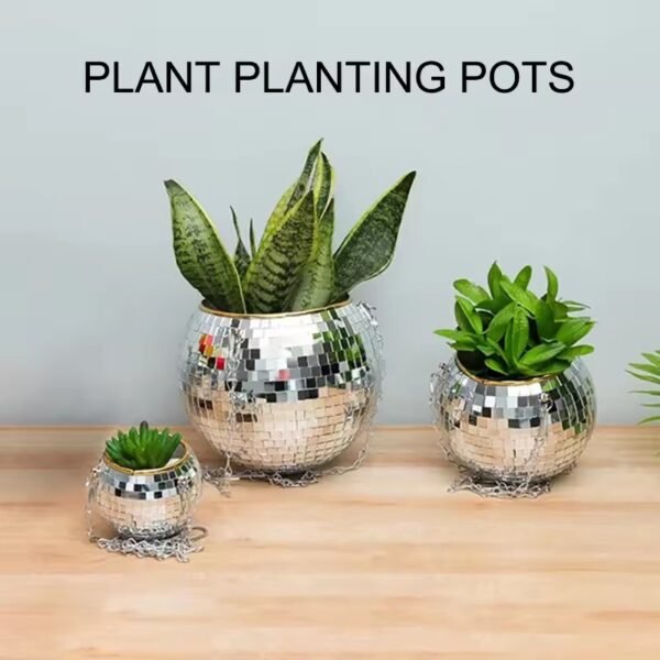 Disco Ball Flowerpot - Image 5