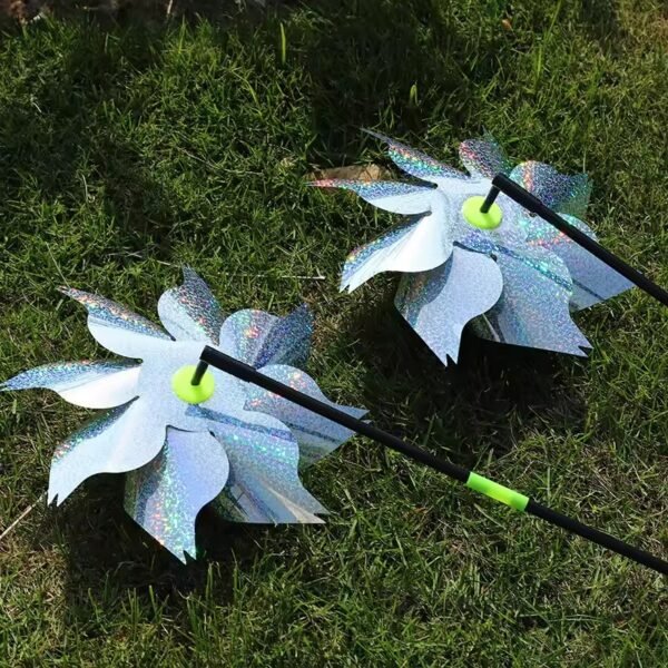Reflective Bird Repellent Windmill