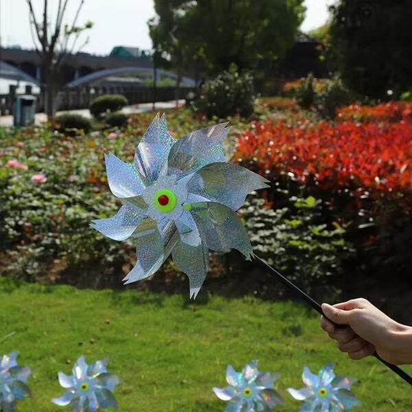 Reflective Bird Repellent Windmill - Image 6
