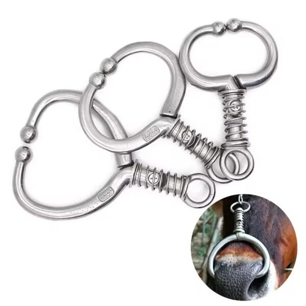 Stainless Steel Cattle Nose Rings