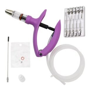 Veterinary Catheter Continuous Vaccine Syringe